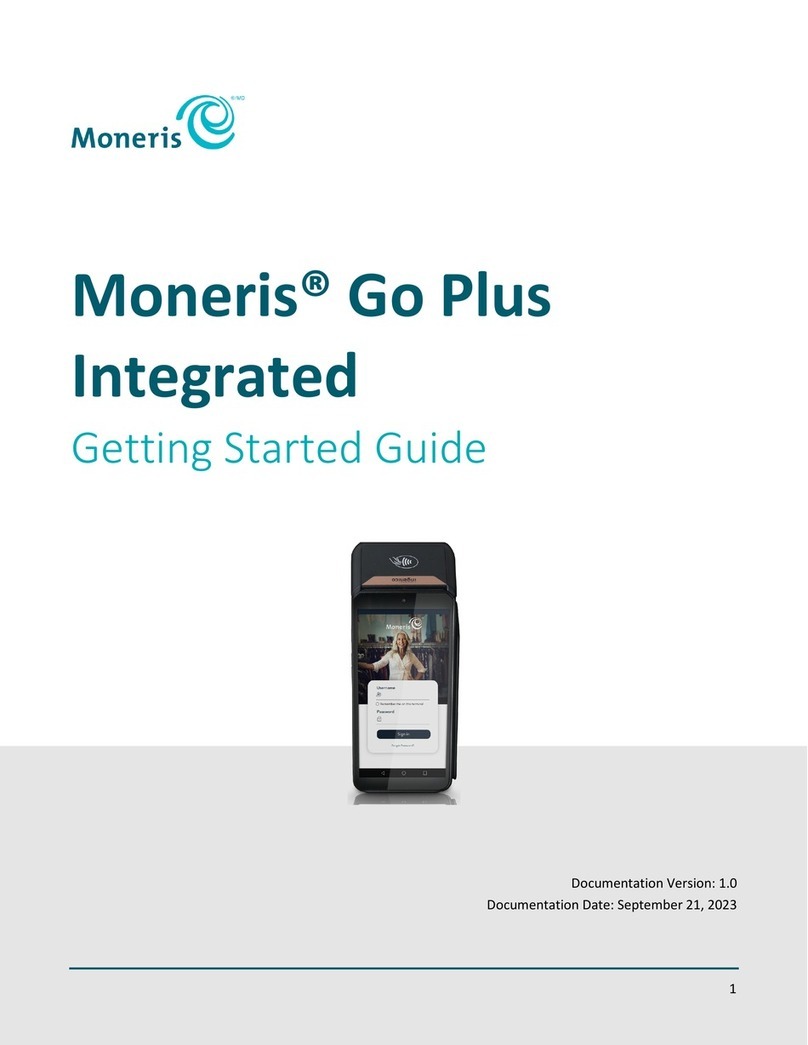 Moneris Go Plus User manual Moneris Go Plus User manual