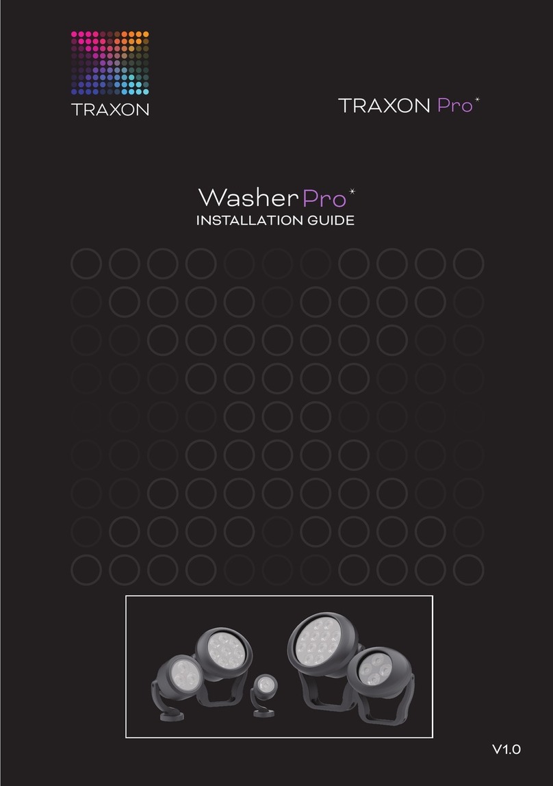 Traxon Pro Washer Pro Nano installation guide