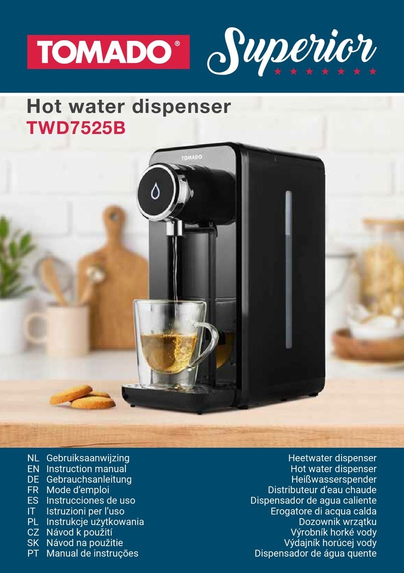 tomado Superior TWD7525B User manual