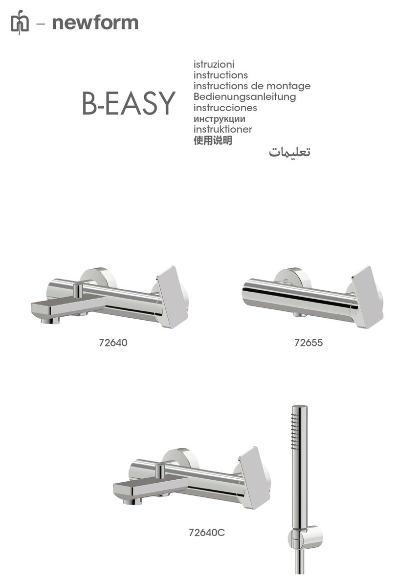 newform B-EASY 72640C User manual