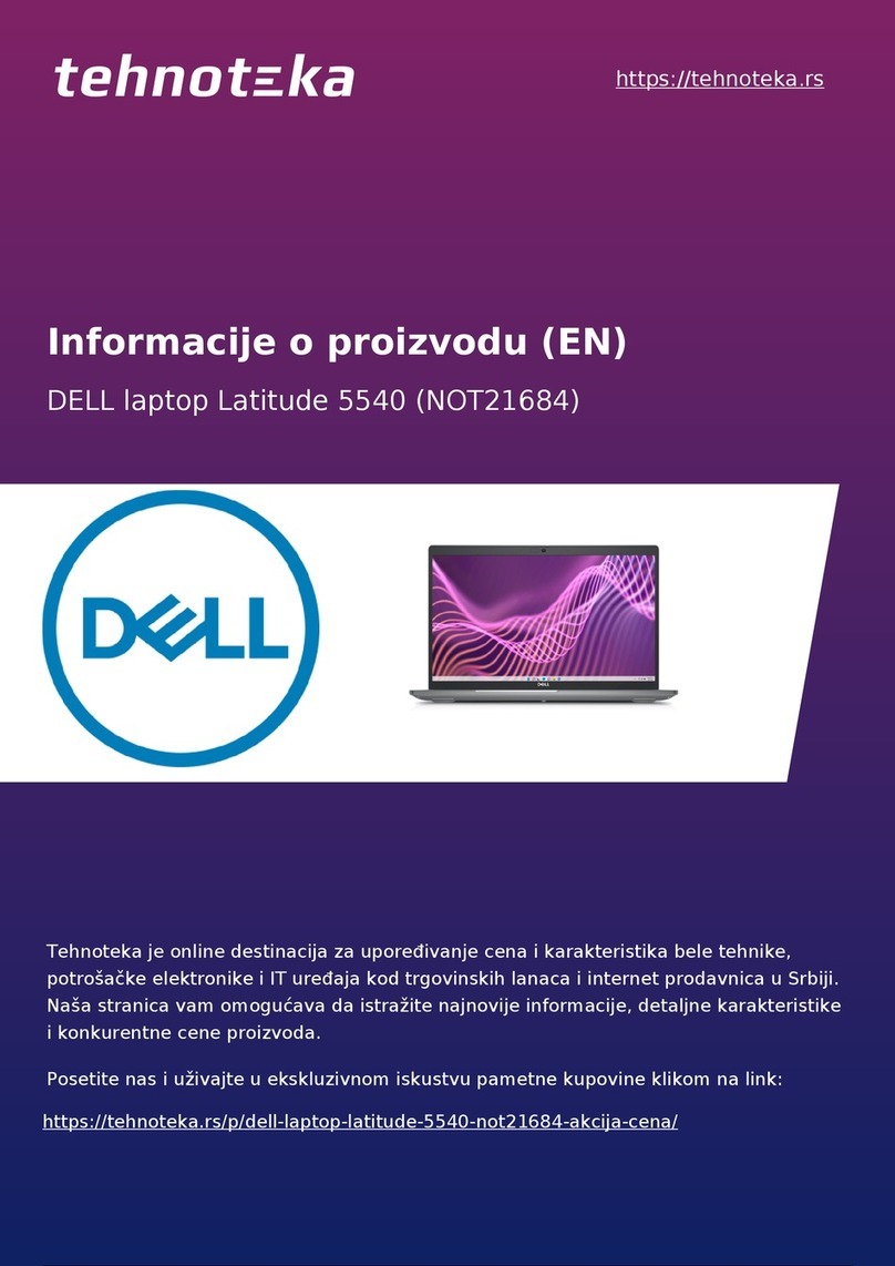 Dell NOT21684 User manual Dell NOT21684 User manual
