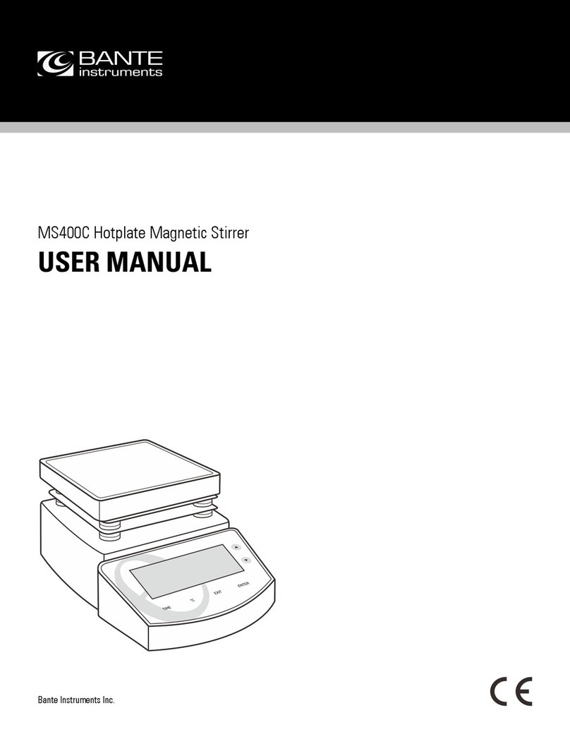 Bante Instruments MS400C user manual