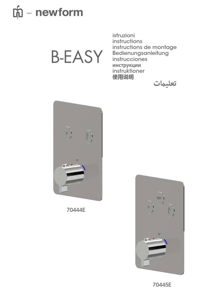newform B-EASY 70445E User manual