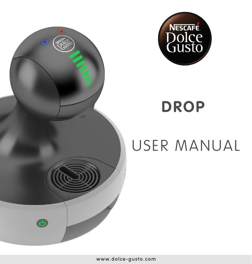 Krups Nescafe Dolce Gusto DROP User manual