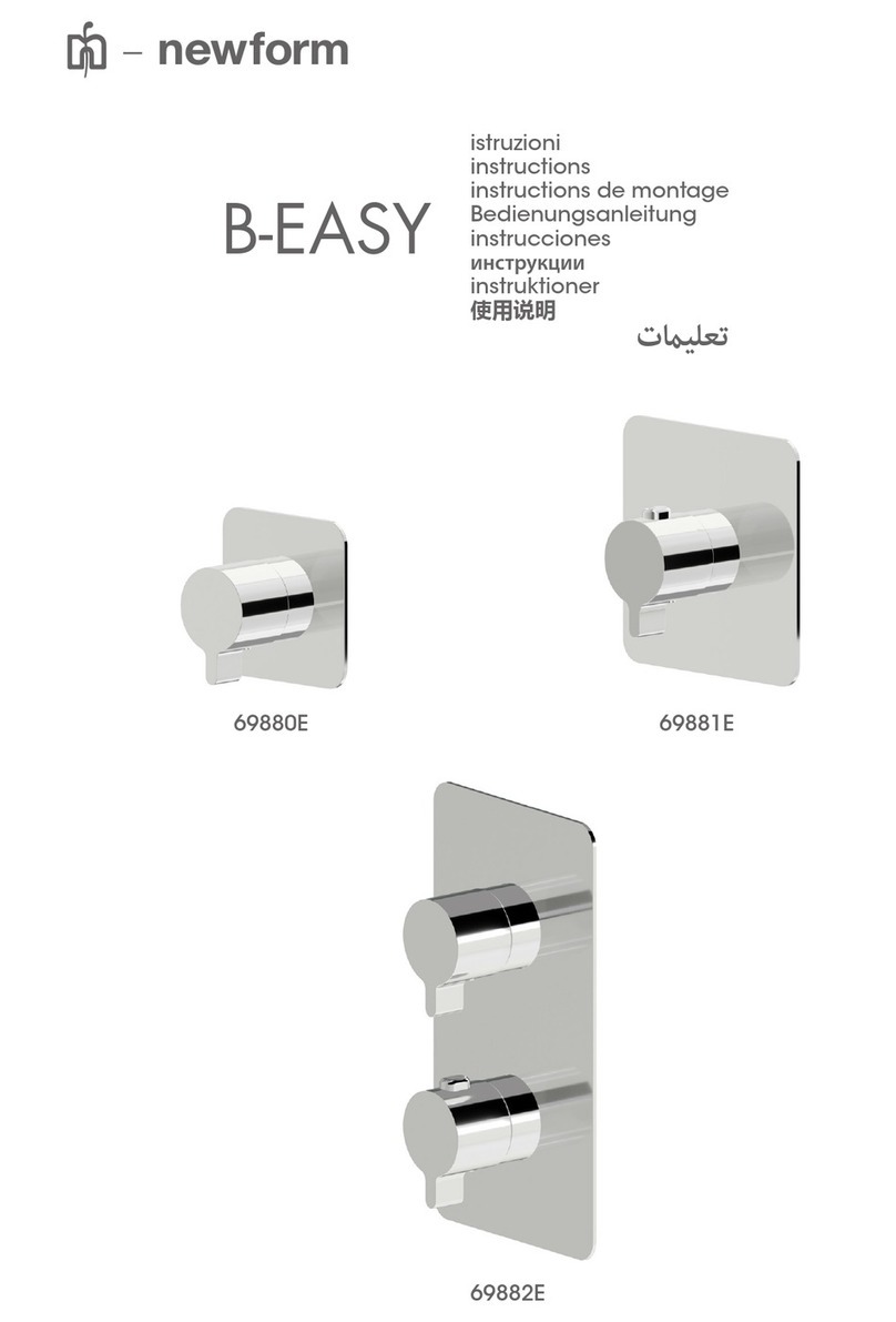 newform B-EASY 69882E User manual
