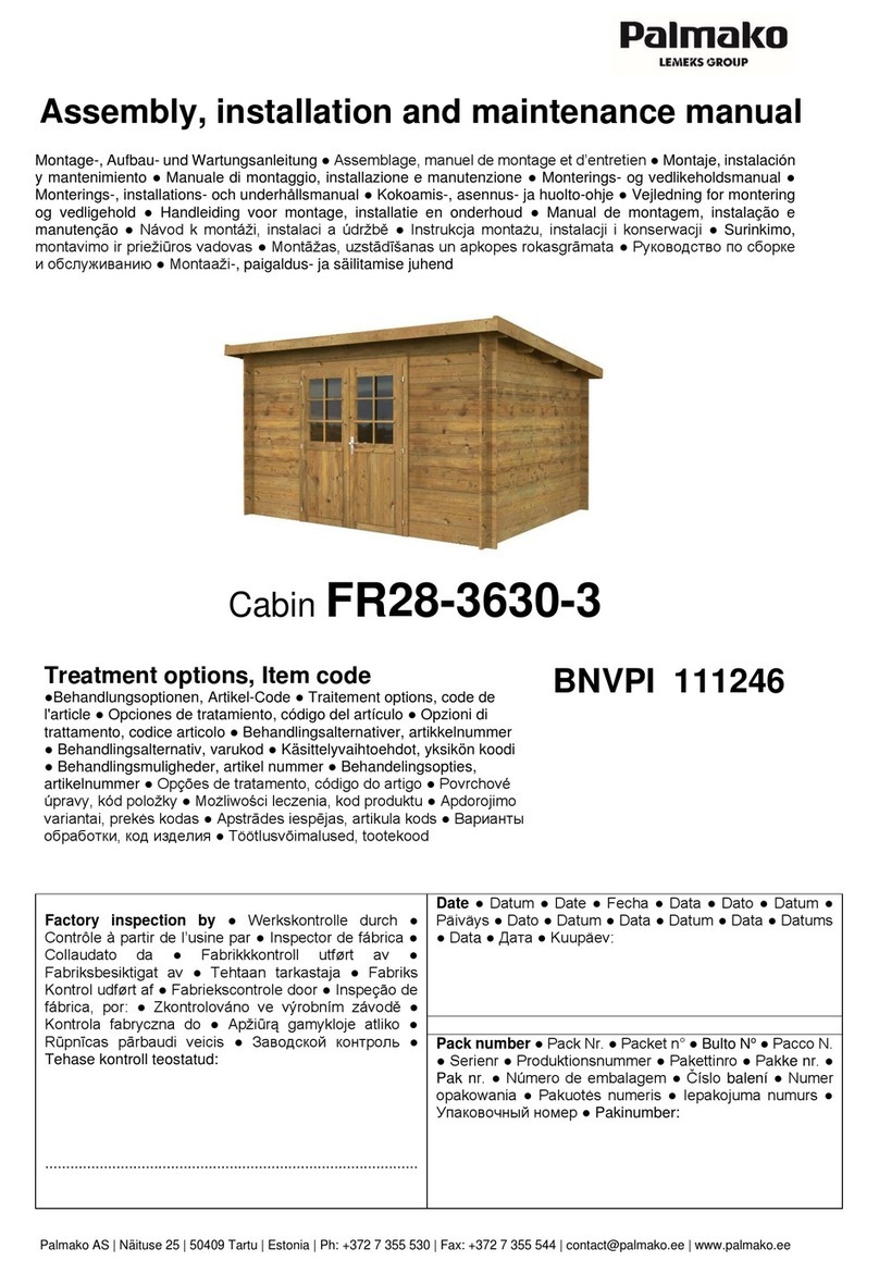 Lemeks FR28-3630-3 Assembly, installation and maintenance manual