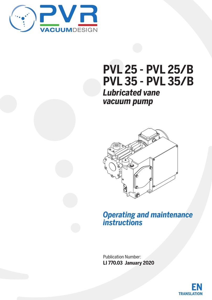 PVR PVL 25/B Manual