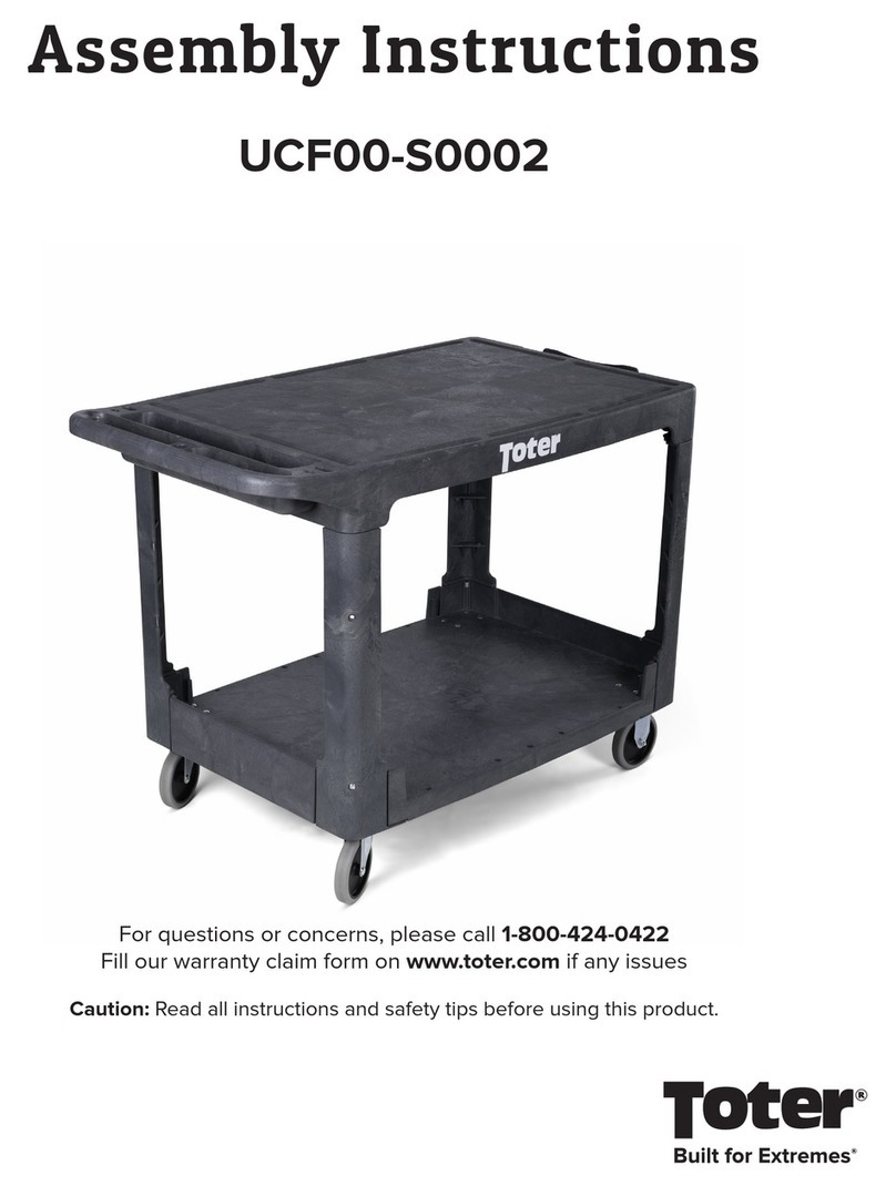 Toter UCF00-S0002 Assembly instructions