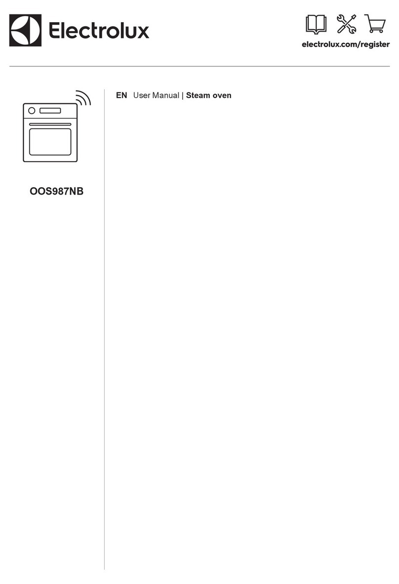 Electrolux OOS987NB User manual