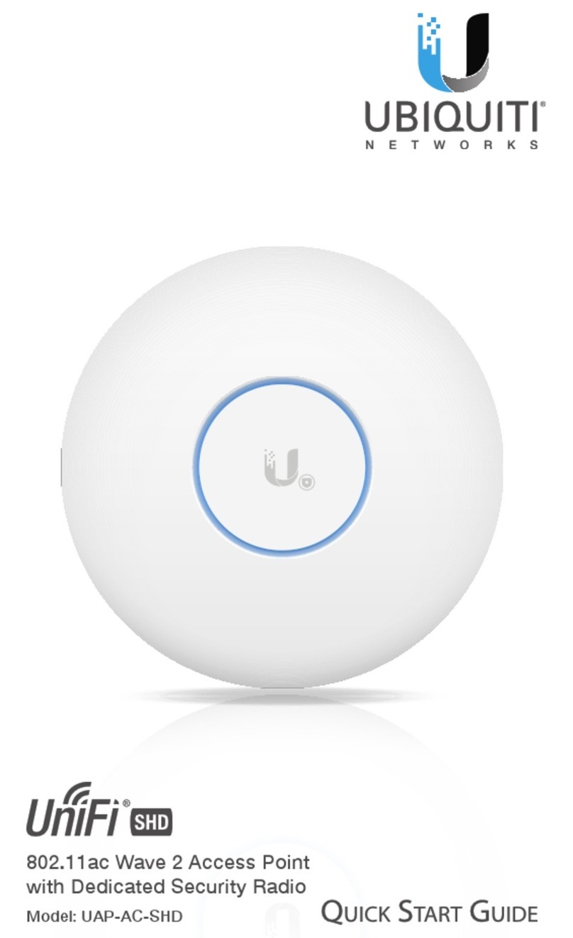 Ubiquiti UAP-AC-SHD User manual Ubiquiti UAP-AC-SHD User manual