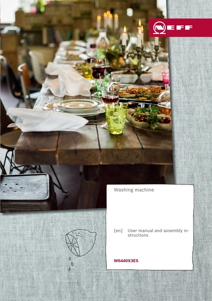 NEFF W6440X3ES User manual and assembly instructions
