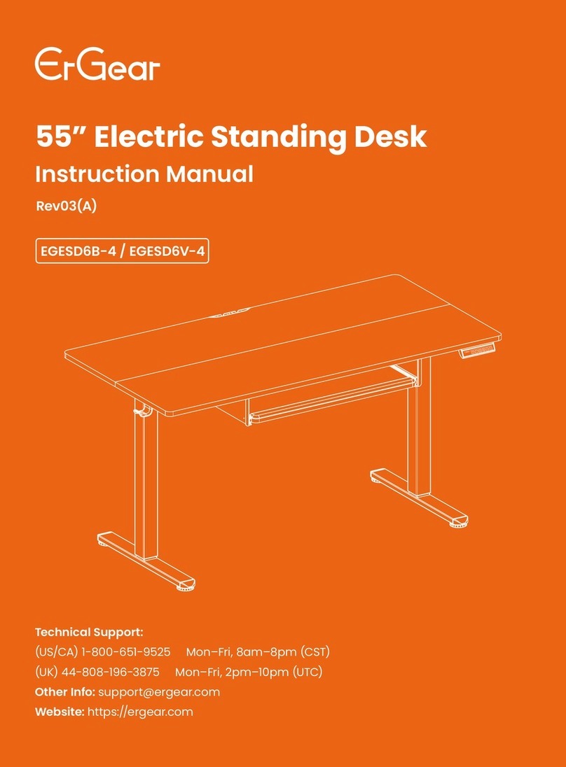 ErGear EGESD6B-4 instruction manual ErGear EGESD6B-4 instruction manual