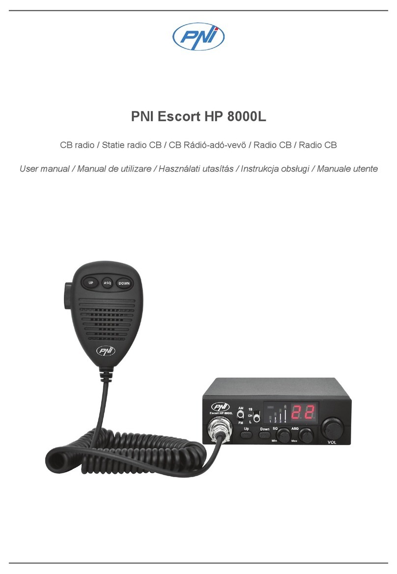 PNI Escort HP 8000L User manual