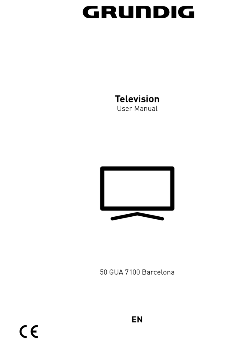 Grundig 50 GUA 7100 Barcelona User manual