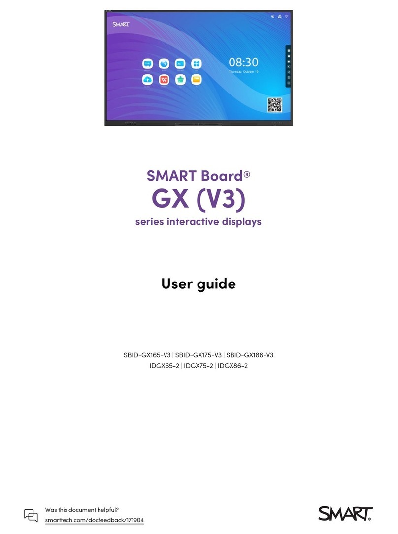 SMART Board GX V3 Series User manual