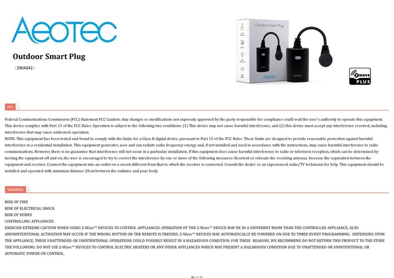 Aeotec ZWA042 manual
