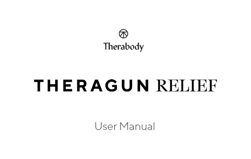 Therabody THERAGUN RELIEF User manual Therabody THERAGUN RELIEF User manual