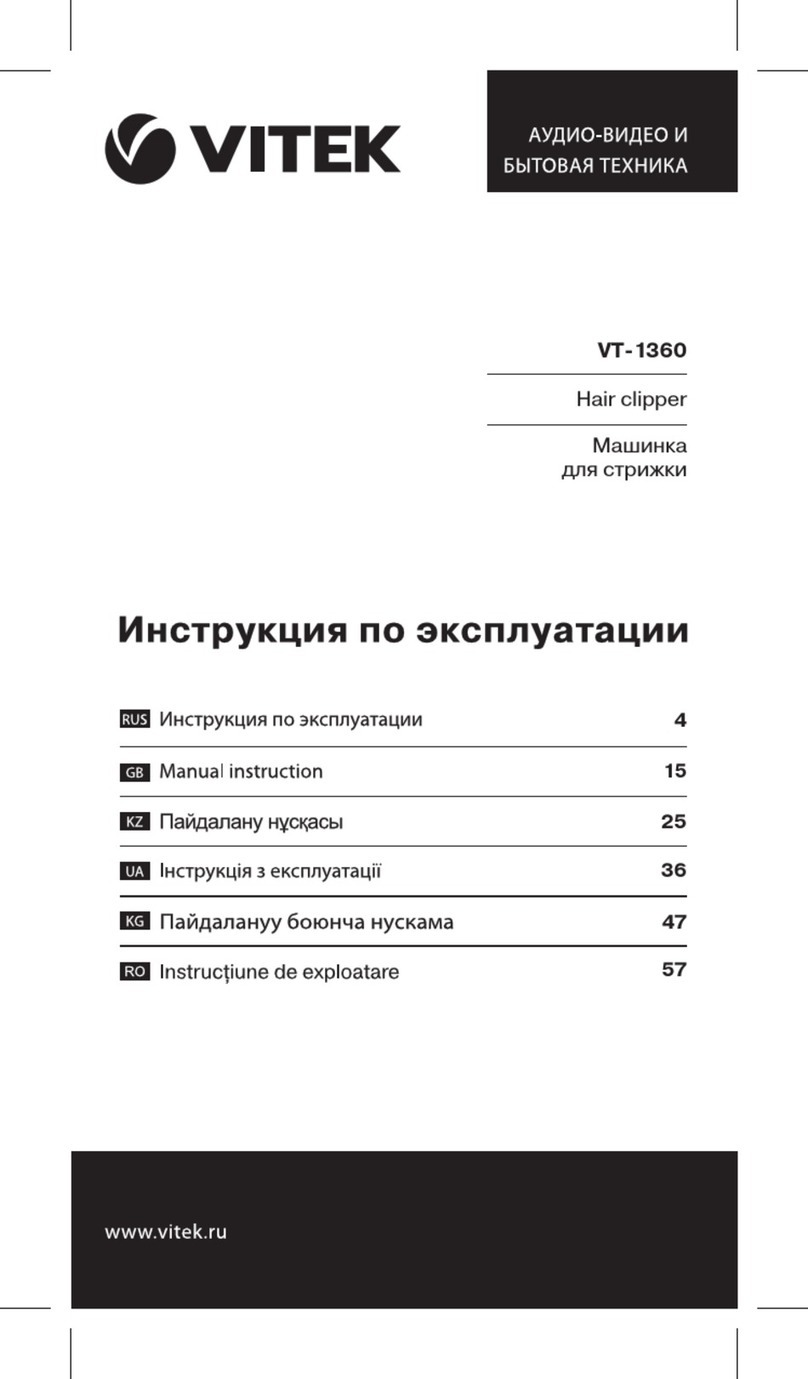 Vitek VT-1360 Manual instruction