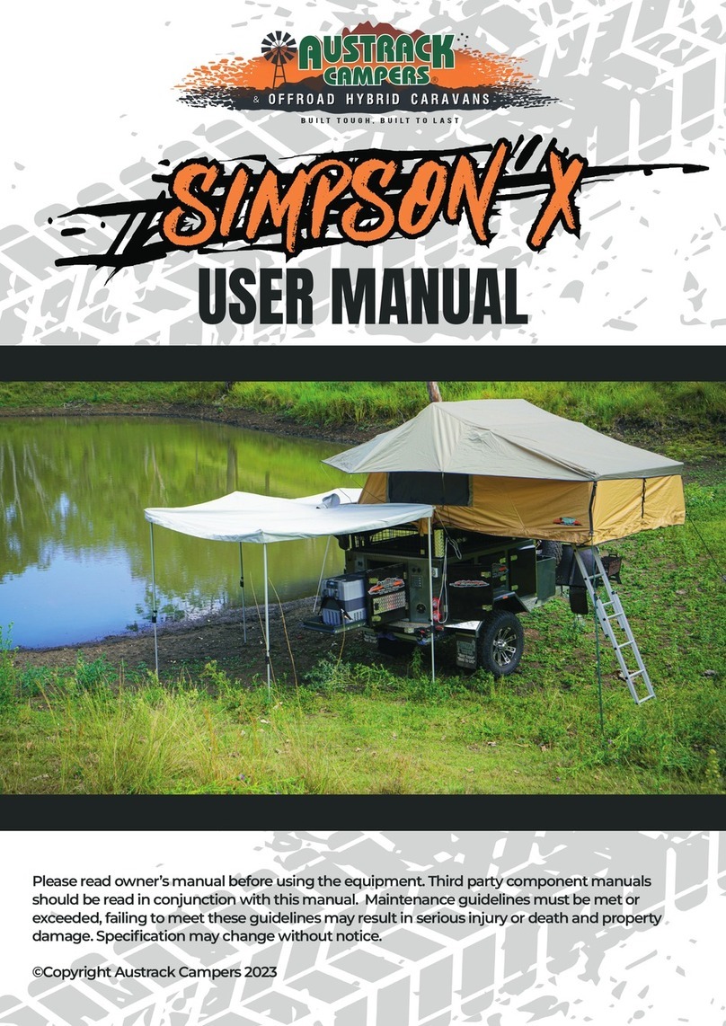 AUSTRACK CAMPERS SIMPSON X user manual