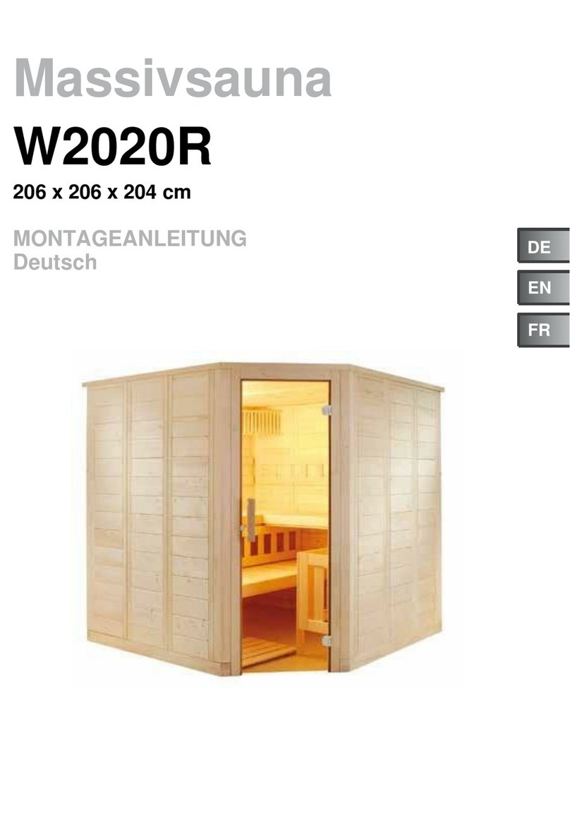 Santé Forme W2020R Instructions for installation Santé Forme W2020R Instructions for installation