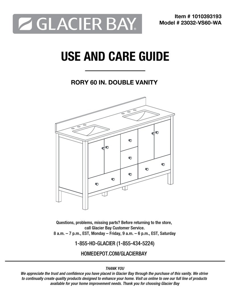 Glacier RORY 23032-VS60-WA User manual