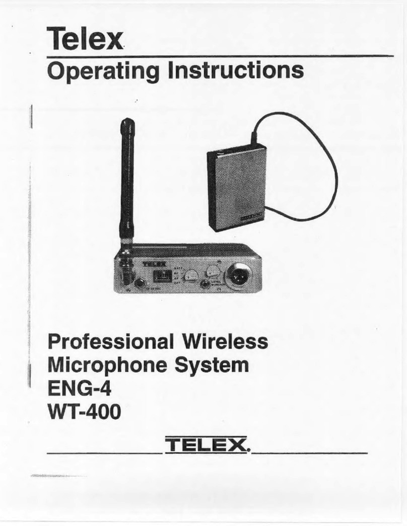 Telex ENG-4 User manual