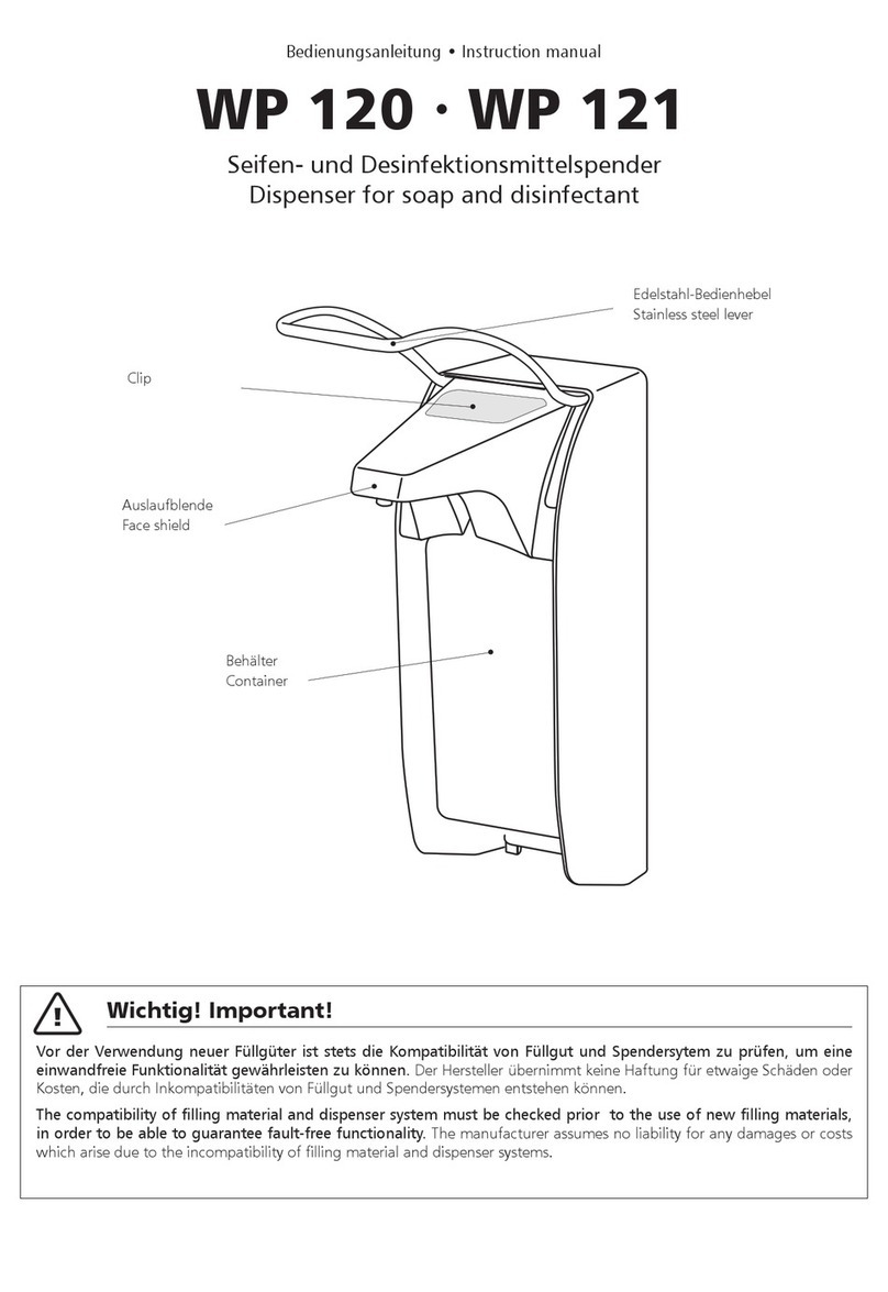 Wagner Ewar WP 121 instruction manual