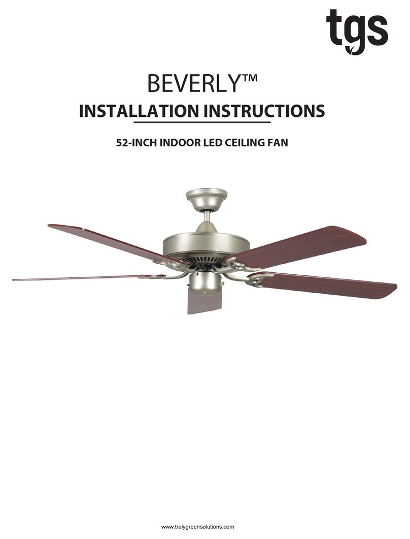 TGS BEVERLY Series installation instructions