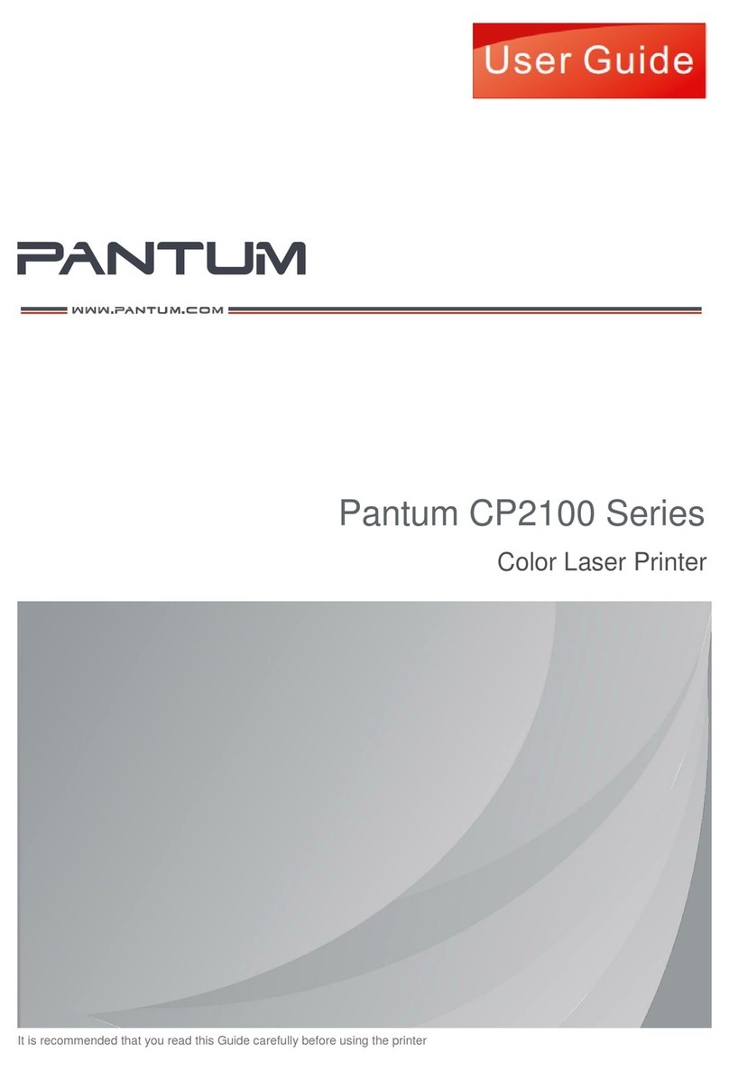 Pantum CP2100 Series User manual