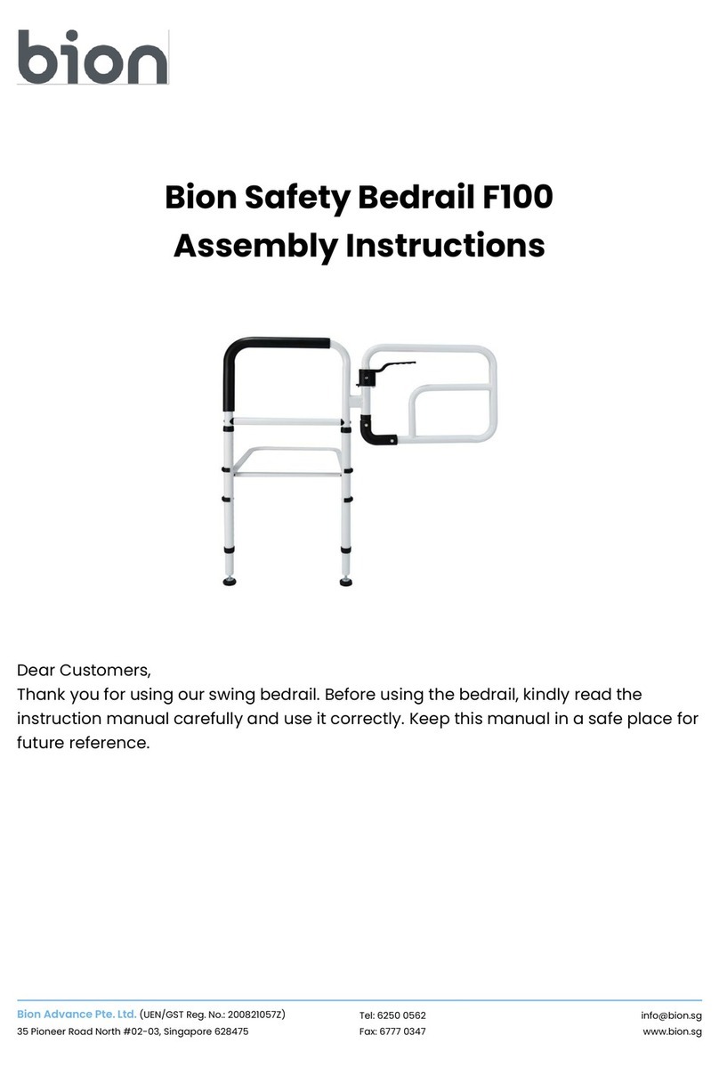 BION F100 Assembly instructions