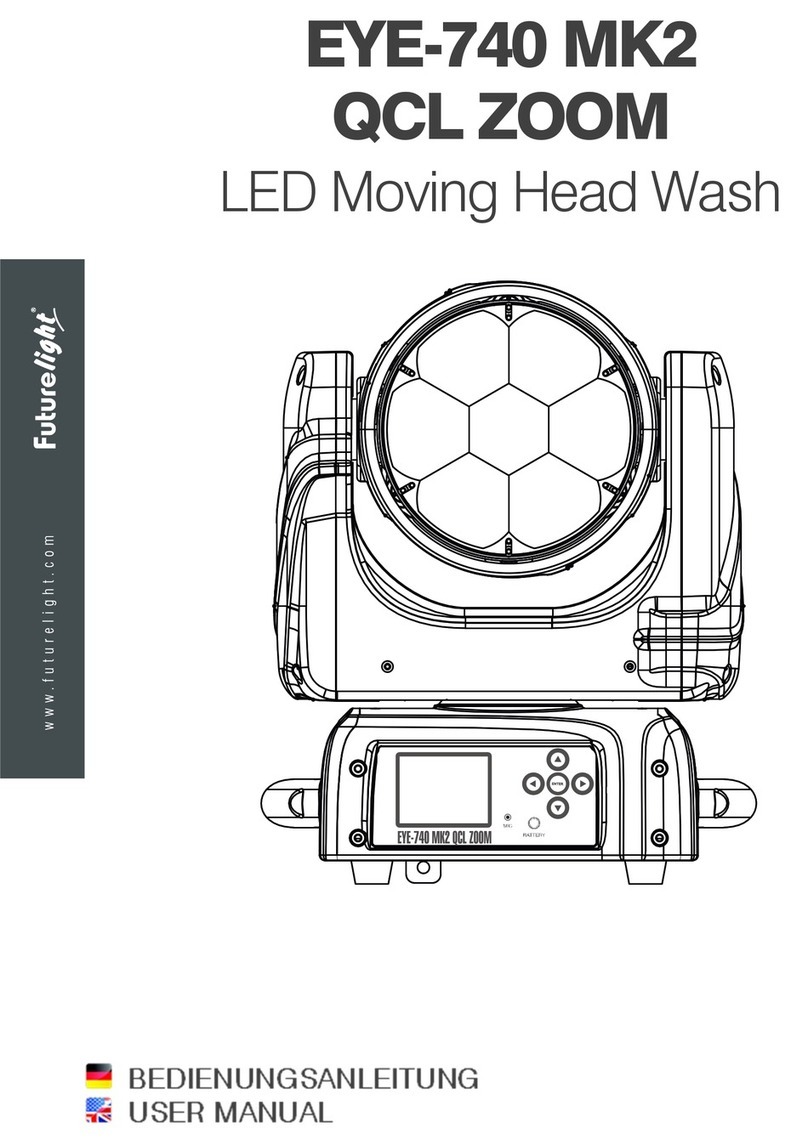 Future light EYE-740 MK2 QCL ZOOM User manual