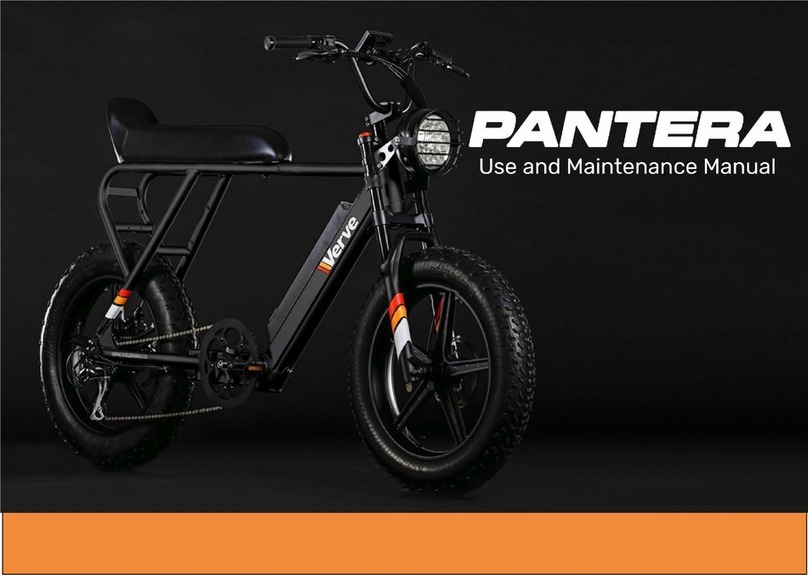 Verve PANTERA Use and maintenance manual