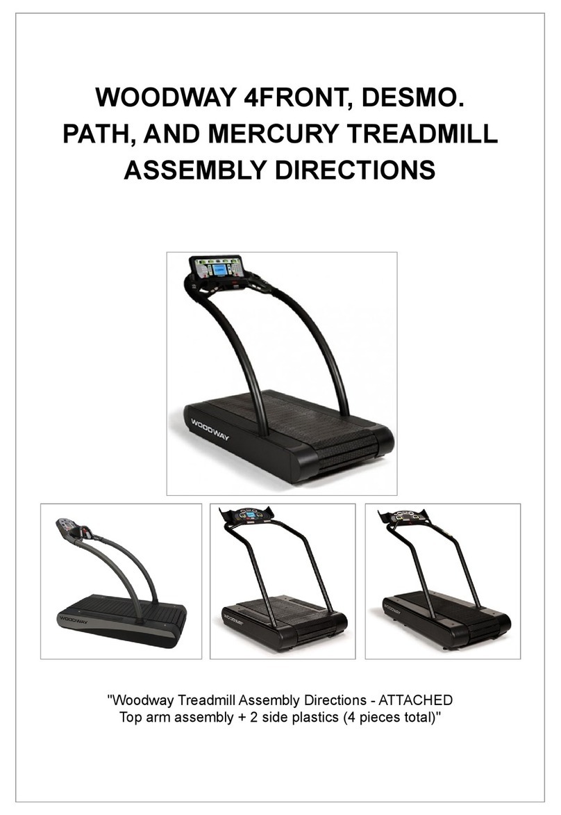 Woodway Desmo Firmware update
