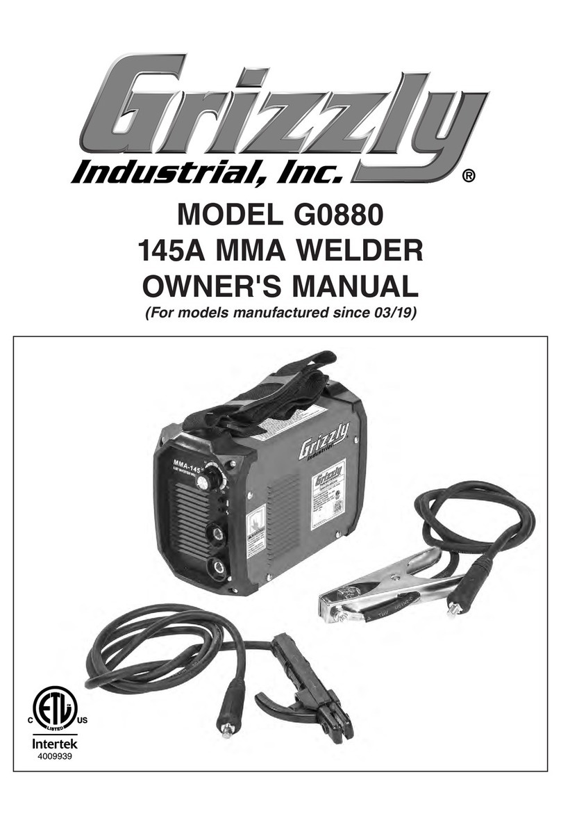 Grizzly G0880 owner's manual