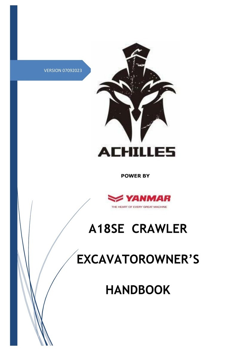 Yanmar ACHILLES A18SE Owner's handbook