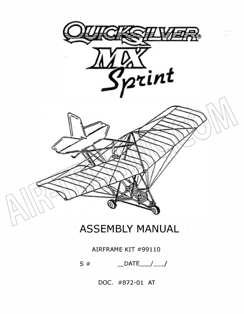 Quicksilver MAX Sprint Assembly manual