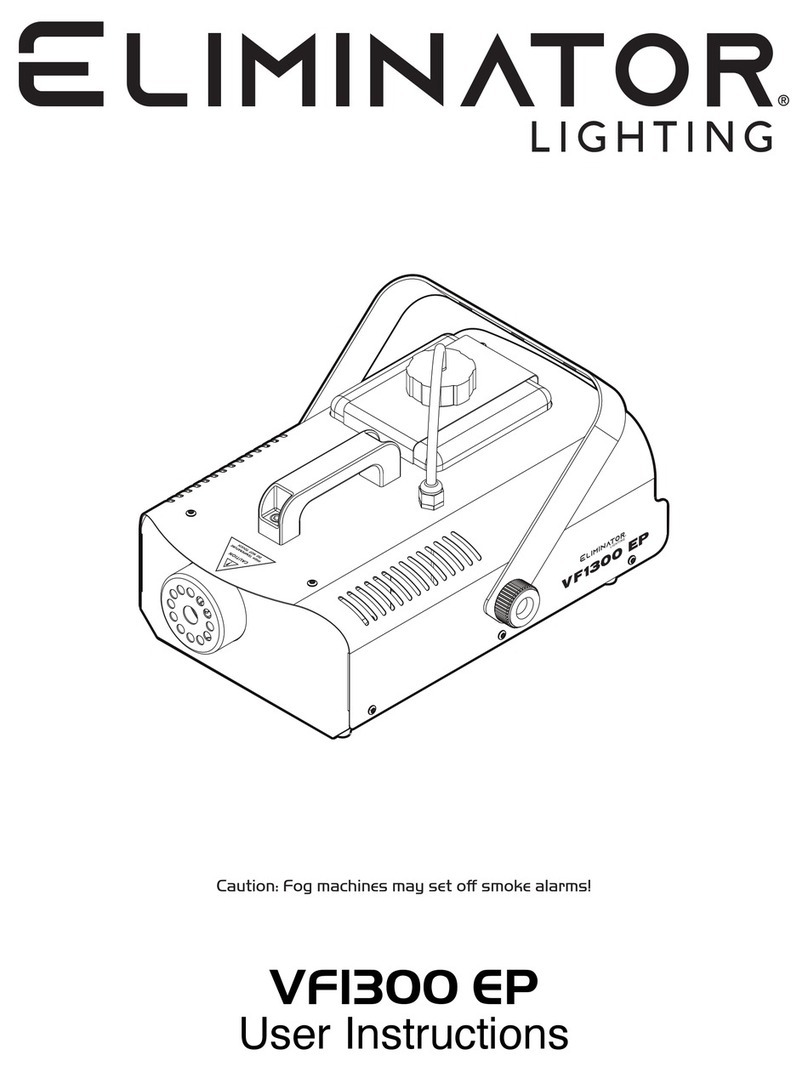 ADJ Eliminator Lighting VF1300 EP User manual