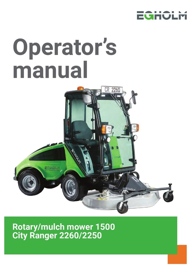 Egholm City Ranger 2260 Operator's manual