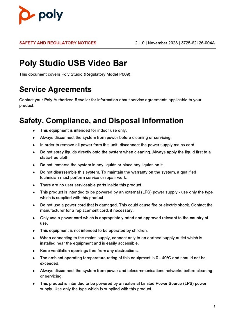 Poly P009 manual