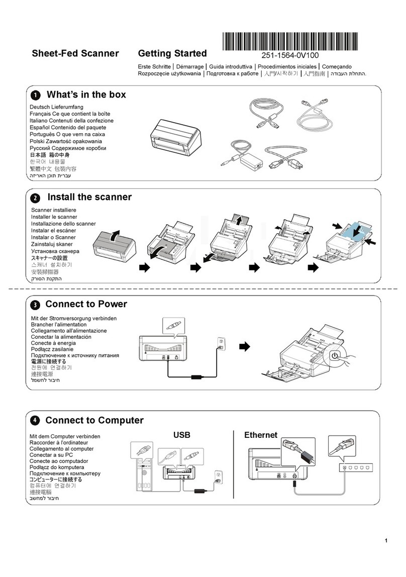 Avision AD360GWN User manual