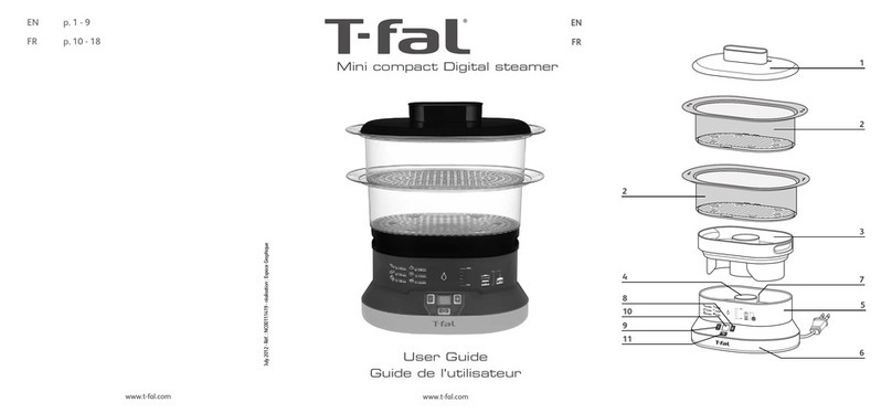T-Fal Balanced Living Compact 2-Tier user guide