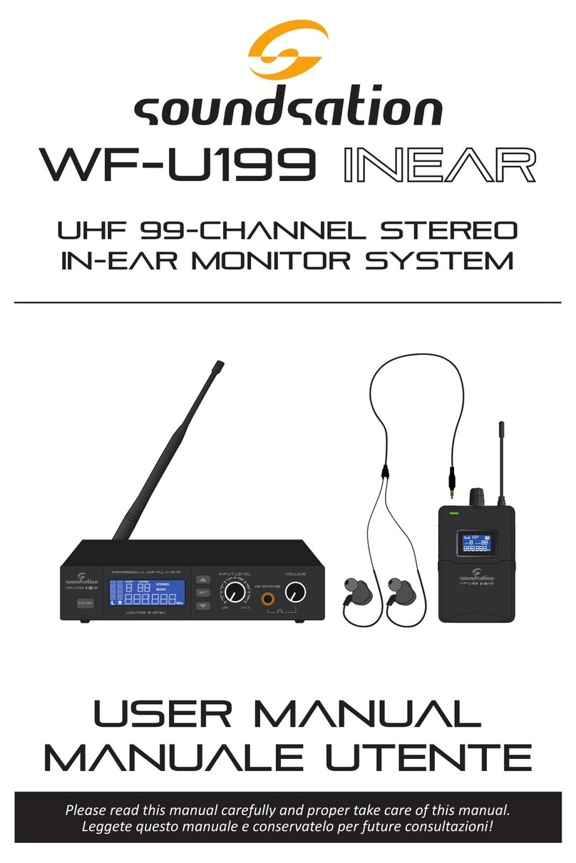 Sound Sation WF-U199 INEAR user manual