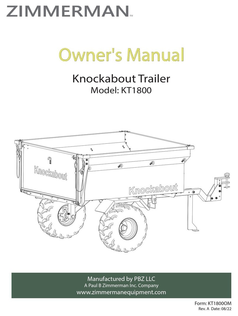 PBZ ZIMMERMANN KT1800 owner's manual