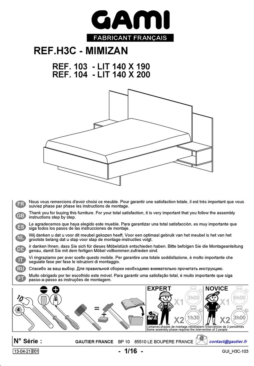 Gami MIMIZAN H3C manual