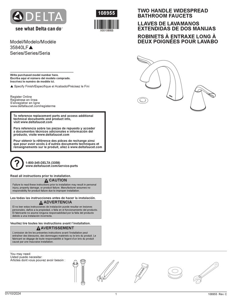 Delta 35840LF Series User manual