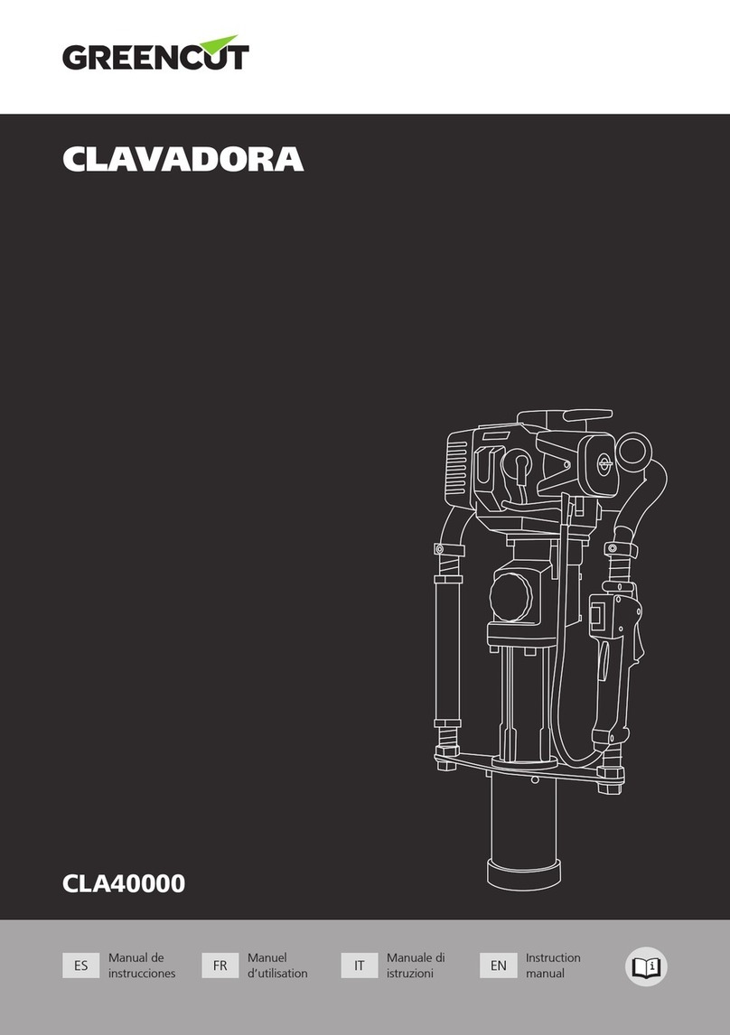 Greencut CLA40000 instruction manual