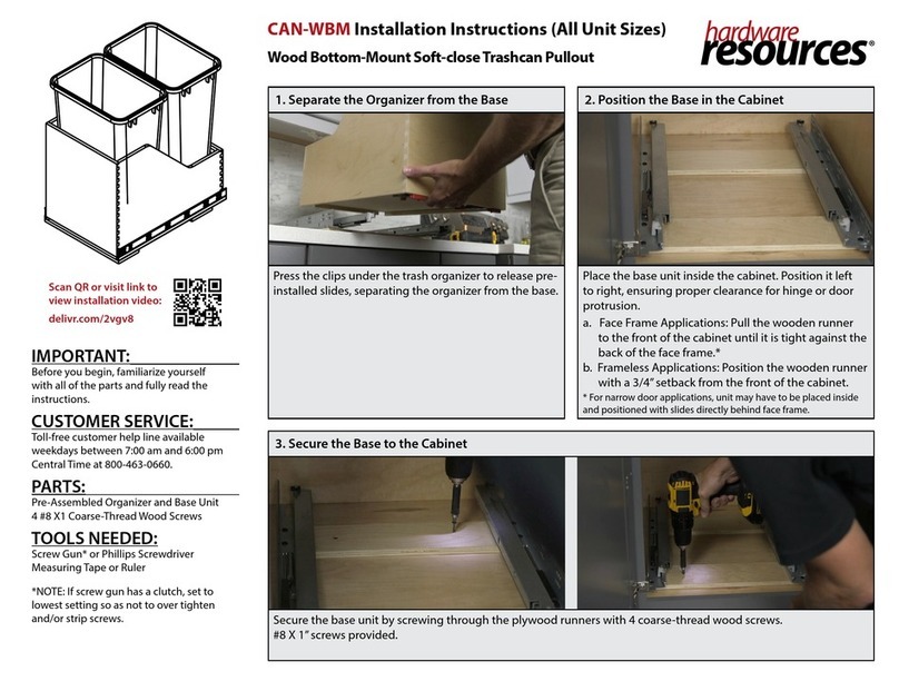 HARDWARE RESOURCES CAN-WBM User manual