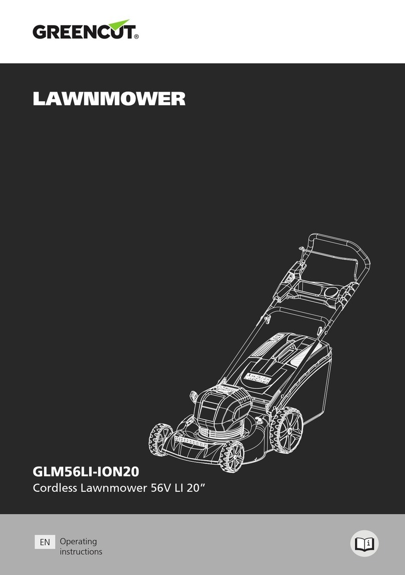 Greencut GLM56LI-ION20 operating instructions