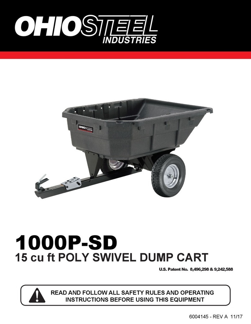 Ohio Steel 1000P-SD quick start guide