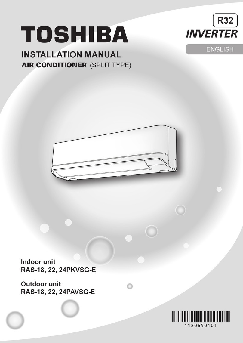 Toshiba RAS-24PAVSG-E User manual